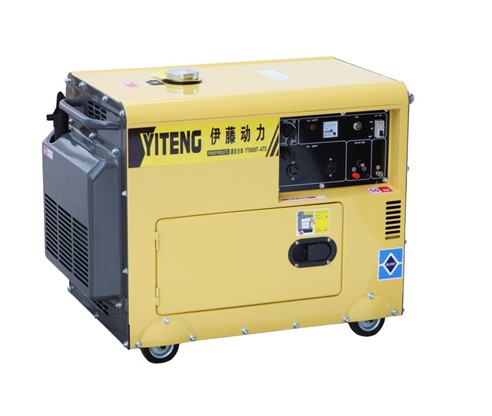 啟動方式電啟動5KW靜音柴油發(fā)電機YT6800T