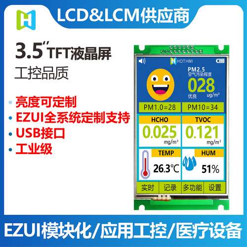 3.5TFTܴQ320*480|MB(ti)EzUILet035